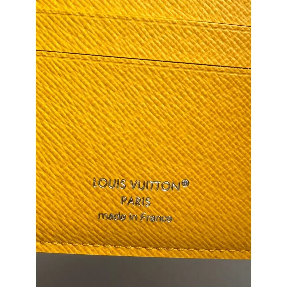 Louis Vuitton Multiple Wallet Monogram Glow Canvas Yellow 83752